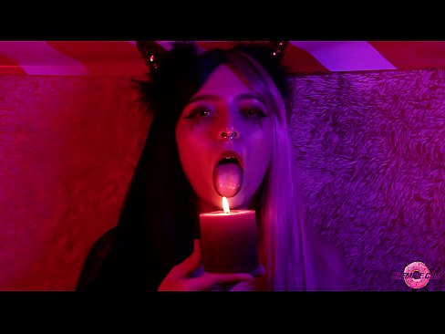 ❤️ Blowjob angerddol o Sexy Succubus gyda Chyflawniad Genau ❤ Fideo rhefrol wrthon ni ❌